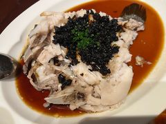 干菜蒸笋壳鱼-杭州西子湖四季酒店·金沙厅