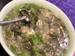 皮蛋蔬菜瘦肉羹-95号酱骨·一块豆腐(展春园西路店)