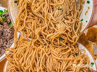 这个沙茶牛肉拌面巨好吃！