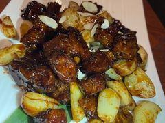 黑蒜子牛肉粒-陆壹捌餐厅(五大道店)