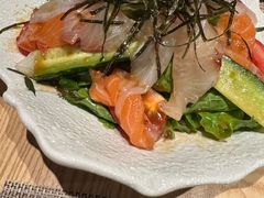 海鲜色拉-彩汐 日式海鲜&烧鸟居酒屋