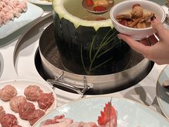 -翟辉冬瓜盅火锅(南村万博店)