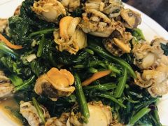 菠菜拌扇贝-私房小厨(康城路店)