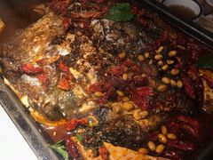 -探鱼·鲜青椒爽麻烤鱼(苏宁广场店)