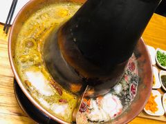 小肥羊孜然鸳鸯锅-禾记花园涮肉餐厅