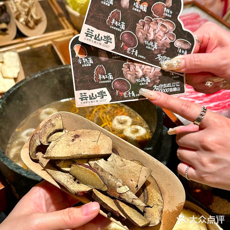 深圳！！云南菌子火锅！！太好吃咯！！