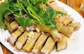 Ginger and Scallion Poached Duck