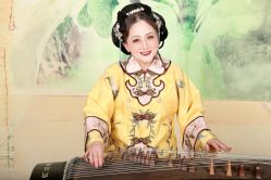 -后宫·古装汉服京剧儿童亲子全家福摄影