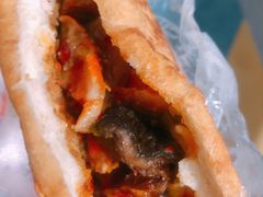 -清真回族八哥秘制饼夹菜