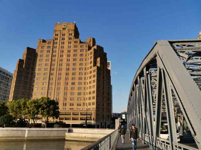 上海大厦酒店-"位置很好,外白渡桥旁,临近外滩.酒店旧点.