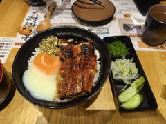 蒲烧鳗鱼饭半尾配溏心温泉蛋-鳗事鱼意·活鳗現烤专门店(富力海珠城店)