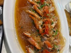 蒜蓉丝瓜开片虾-金时代顺风大酒店(协泰店)
