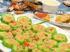 蒜蓉蒸丝瓜-桥东喜碧海鲜街(水东街店)