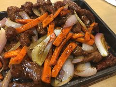 铁板牛肉-台北楚楚园馅饼粥(虹桥南丰城店)