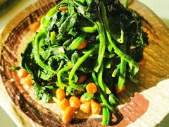 果仁菠菜-福荣居褡裢火烧京味家常菜(西四店)