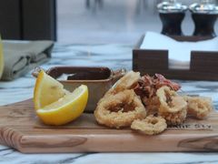 炸鱿鱼拼大虾-杭州君悦酒店·青莳