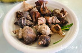 Steamed Golden Snail