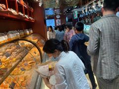 面包甜点陈列柜-丁香西饼屋(桂林路店)