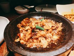 酱爆石锅蛙-绿茶餐厅(华联万柳店)