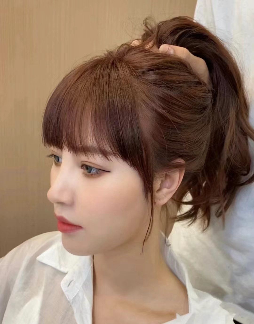 暖棕色头发满满少女心