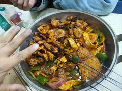 -尕有炕锅烤羊肉