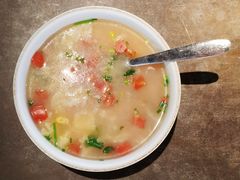 疙瘩汤-很久以前羊肉串(南京路第一百货店)