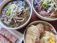 牛肉菌菇双拼面-邵顺兴锅盖面(金山宝地店)