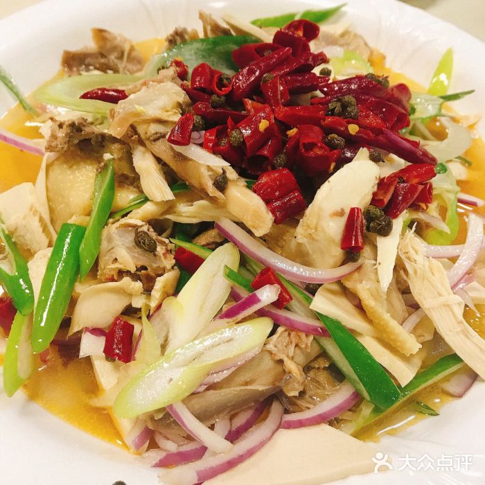 马黑哥椒麻鸡(清江山水店)新疆特色椒麻鸡图片