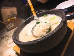 石锅沸腾饭-绿茶餐厅(乐峰广场店)