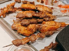 -宝记烧烤·碳锅羊肉·羊蝎子火锅·夜食社(文体路创始店)