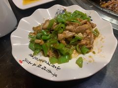 尖椒肥肠-粗粮人家·东北菜(洋桥店)