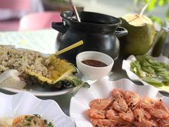白灼基围虾-范饭椰林川湘味海鲜·椰子鸡(三亚湾椰梦长廊店)