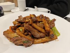 野菌炒鹿肉-吉林省林业宾馆-餐厅