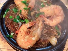 黑椒大虾粉丝煲-大茴香越法料理(SOHO复兴店)