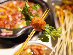 香菜牛肉-钢管厂歆瑞源油卤串串香(春熙路太古里店)