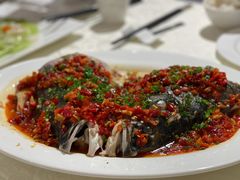 大头鱼三样做-禾悦庄餐厅
