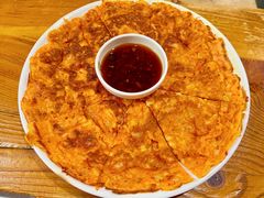 泡菜饼-喇喇排骨火锅·传统韩式脊骨汤(望京西园总店)