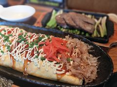 蛋包蔬菜五花肉-九州酒场ひこぞう(1号店)