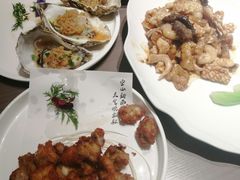 蒜蓉蒸生蚝-将相和·海鲜蒸饺大连菜