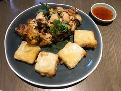 炭烧香茅烧春鸡拼糯米饼-CHINCHIN 青青·泰国料理(万象食家店)