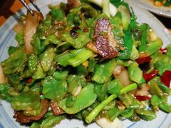 莴笋干腊肉-静一餐厅·湖北菜(前门创始店)