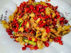 干煸鱿鱼须-天天初二·天津传统捞面·天津特色菜(凌奥总店)