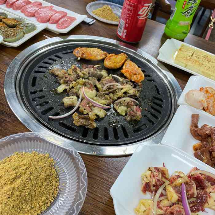 米家齐市家庭烤肉-"[薄荷]环境: 新开的,从凯德出来想吃烤.