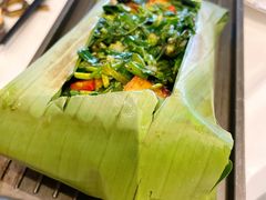 芭蕉叶包烧豆腐-沿途四季·云南菜(建外大街店)