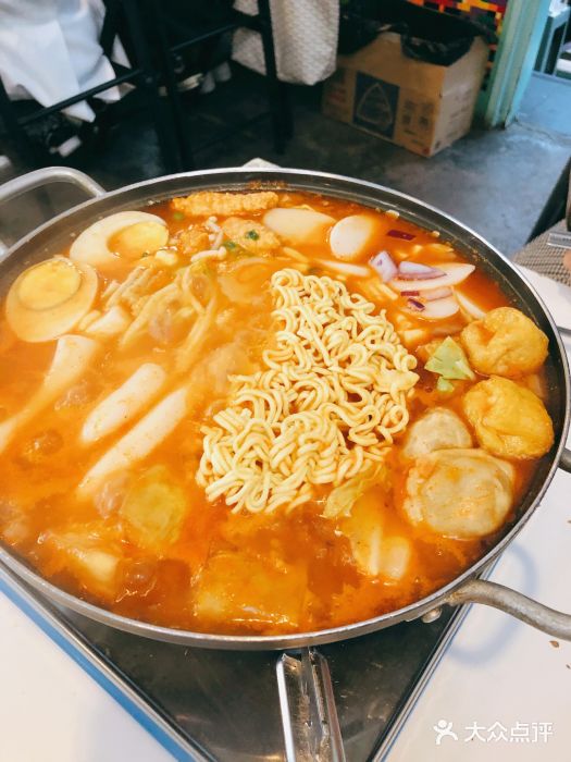 欧巴来了韩式料理芝士夹心年糕图片