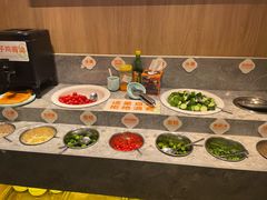 自助调料区-润园四季椰子鸡火锅(南山海岸城店)