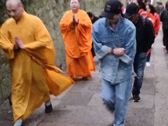 景点和尚-普陀山慧济禅寺