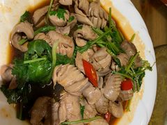 香菜拌猪腰-聪辉同安老美食饭店(大元路店)