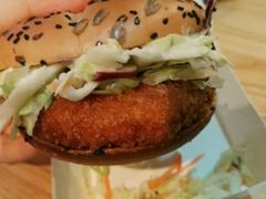 美洲风味三文鱼汉堡-麦当劳(杭州西湖银泰百货店)