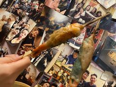 苏叶烤鸡皮虾-鸟串烧Yakitori